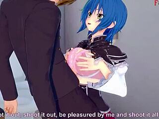 Xenovia fucks Issei, Rias finds out