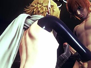 Yaoi Femboy Zelda Gives Link Handjob in Asian Cosplay