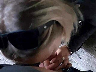 Ever blown in public? I gave him an epic outdoor POV suck in nature!