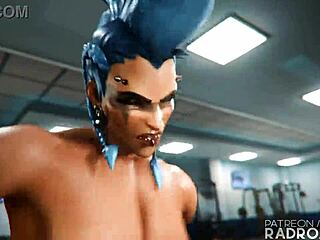 Yo, check Mei as personal trainer banging hard!