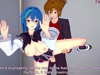 Xenovia fucks Issei, Rias finds out