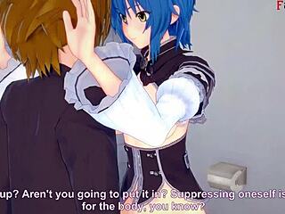 Xenovia fucks Issei, Rias finds out