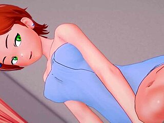 Gwen淋浴后发情床上被狠操成人版