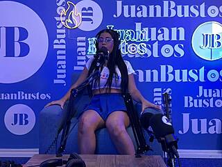Squirting sensation with vibrator on Juan Bustos' podcast