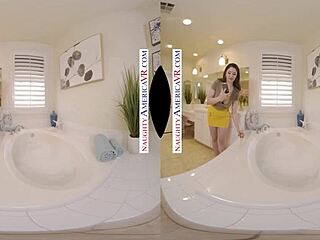 Alyx star craves cock in bathtub