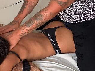 Erotic Teen 18+ Gets a Sensual Full-Body Massage.