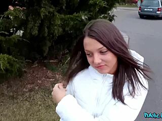 Teen College Babe Experiences First Huge Cock In Hotel Room