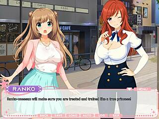 welcome to the lewd idol project, flashing big tits and ass