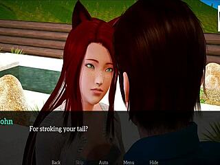 My New Family 94 - Teen With Small Tits Plays Game And Gets Ass Fucked