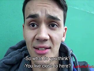 This straight guy tries gay sex, getting spanked and bent over by an older man.