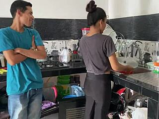 Stepbrother Breaks Pussy with Monster Cock