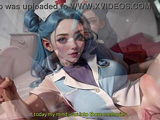 18yo nurse Suki An assfucked and covered in cum