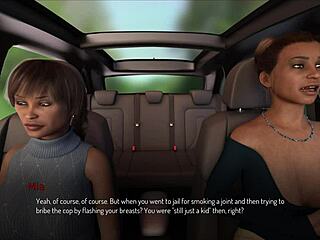 Visual novel adventure for college-bound students