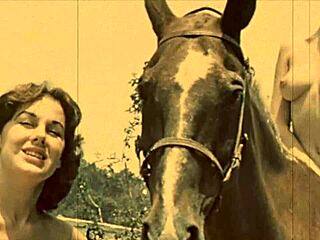 Vintage taboo doggystyle with hairy pussy