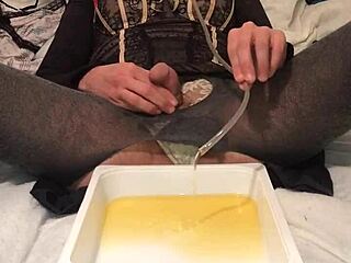 Old dirty drunk golden piss