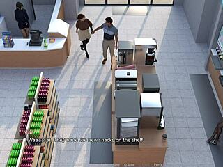 nice bath after some fun in the 3d cartoon world