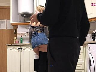 Anime Slut Craves Hard Cock in Kitchen