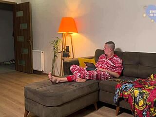 Cuckold Sucks Wife’s Lover’s Cock After Her Juicy Pussy