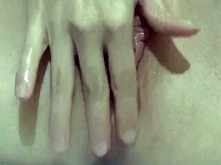 Close Up Pussy Juice Explodes in Intense Milf Orgasm
