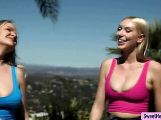 beautiful kay lovely passionately licks slimthick vics pussy with intense seduction