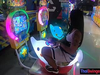 Thai Amateur Teen Girlfriend Excitedly Plays With Vibrator After Fun Day!