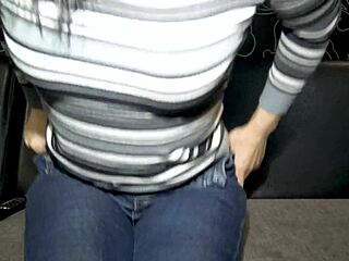 Huge Pussy Spreading With Hands In POV