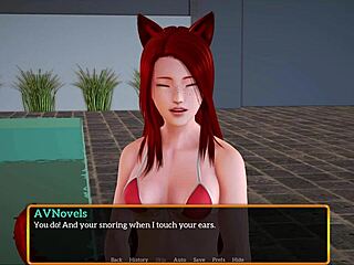 Exploring my new stepfamily in this game