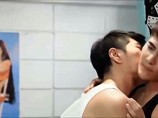 hot gay kissing turns into passionate fucking.