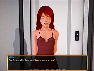 Exploring my new stepfamily in this game