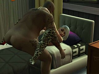 night work street girl picks up customer