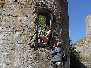 Nude Shooting at Abandoned Military Base Totleben Island 4?