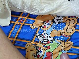 first anal pounding for indian girlfriend in doggystyle potty sex.