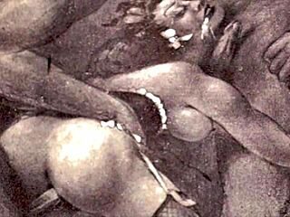 Vintage Erotic Cartoon Illustrations From Antique Anime Collection