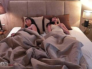 I’m Obsessed with Lilly Bella and Mia Trejsi’s Petite 18+ Lesbian Pussy Play!