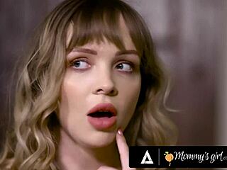 naughty 18yo stepdaughter licks stepmom's pussy for debt