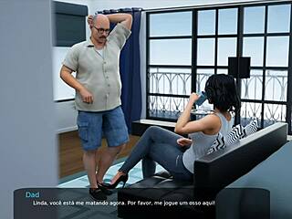 Milfy City Ep 38: Stepmom Shows Sara's Panties!