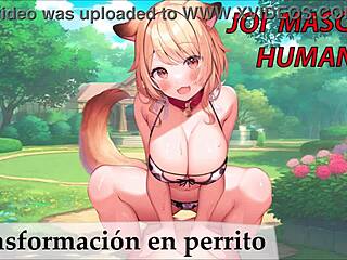 outdoor roleplay threesome with costumes and double penetration