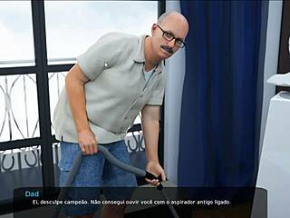 Milfy City Ep 38: Stepmom Shows Sara's Panties!