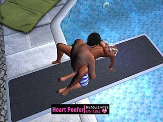 photo taken at public pool jumping board