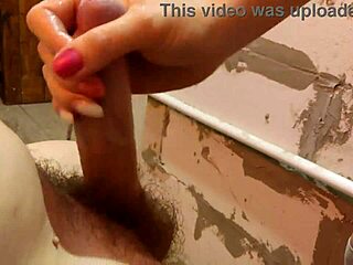 Jerk Off Instructions Creampie on Monster Cock