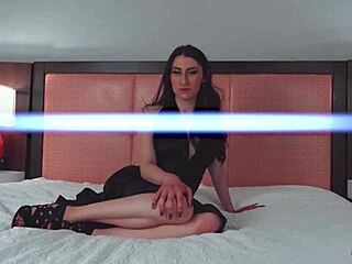 Tgirls Eden and Chris Get Bareback in Hot Action