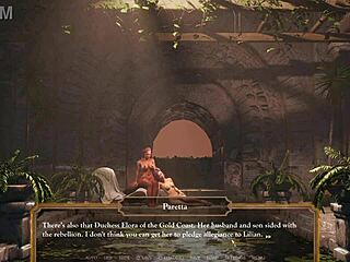 Intense Fucking Of The Queen And Hot Warrior Fingering In Hentai Cartoon