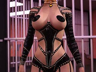 All steamy scenes from Fetish Locator Part 7 game with bisexual strapon action