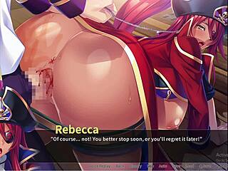 Rebecca H In Pirate Booty Bukkake Scene With Bound Anal And Tanned Ass