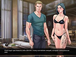 Anime girlfriend gameplay in Our Red String 31