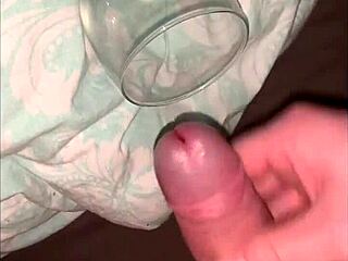 hairless shaved pussy squirts cum outdoors!