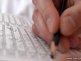 Nerdy Horny Redhead Nansy Small Gets Fucked By Her Tutor In Detailed Scenes.