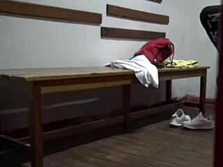 Latinos enjoy a relaxing shower together in casual setting