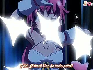 Beautiful big tits in hentai anime