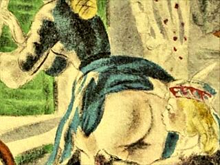 复古色情卡通画集